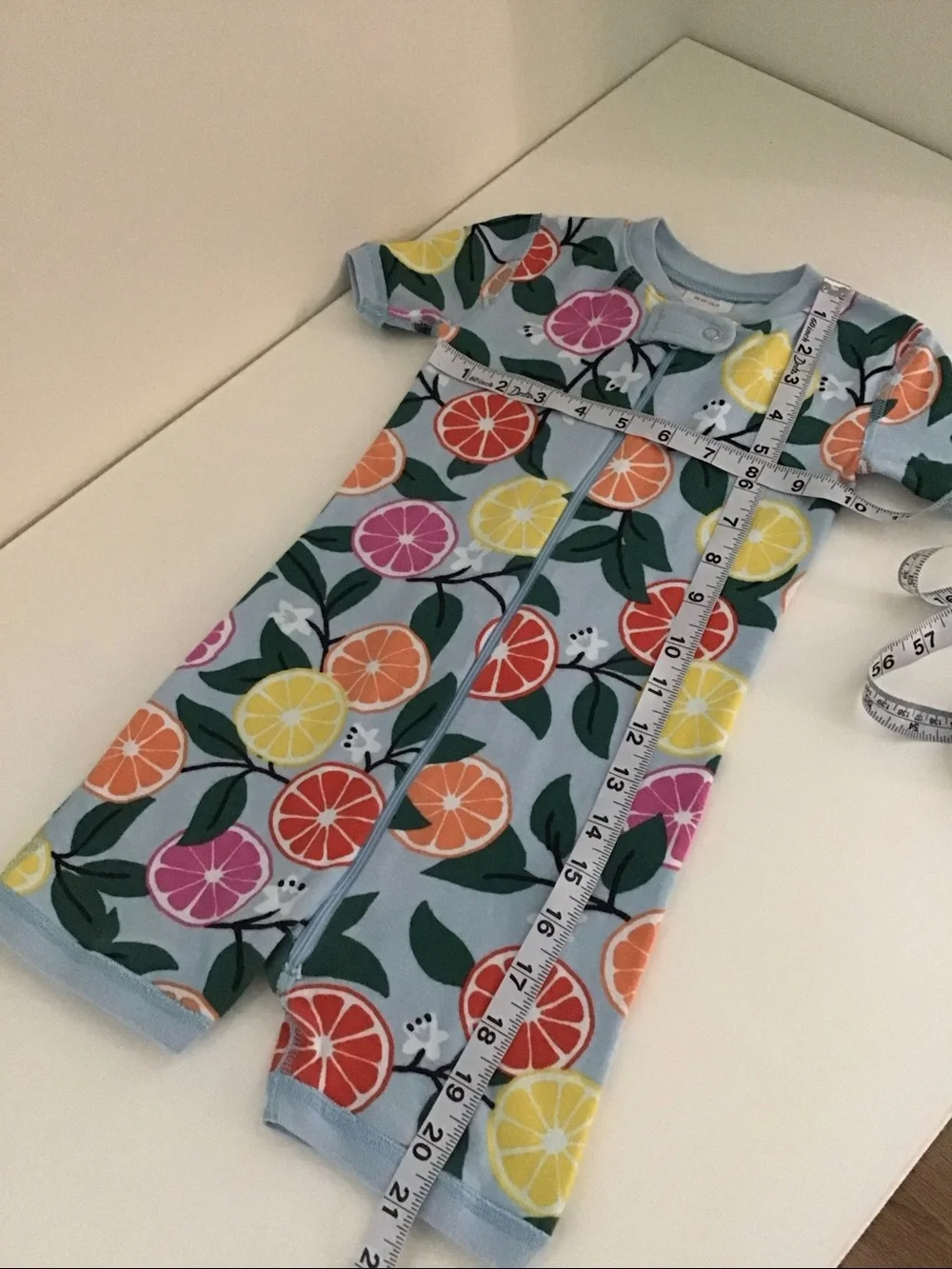 Hanna Andersson Baby Shortie Sleeper 100% organic cotton